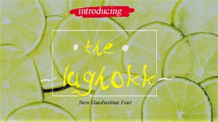 The Lughokk Font Download