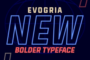 Evogria New Font Download