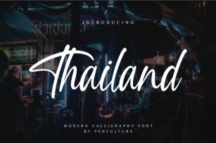 Thailand Font Download