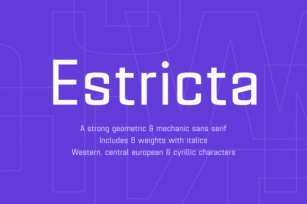 Estricta Family Font Download