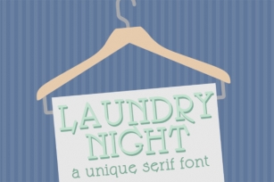 Laundry Night Font Download