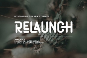 Relaunch Font Download