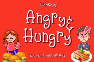 Angry & Hungry Font Download