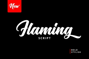 Flaming Script Font Download