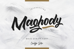 Maghody Script Font Download