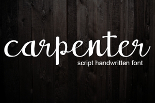Carpenter Font Download