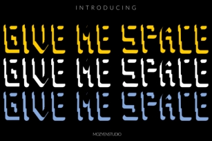 Give Me Space Font Download