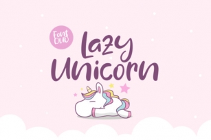 Lazy Unicorn Font Download