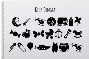 Kidz Dingbat Font Download