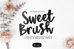 Sweet Brush Font Download