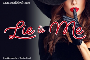 Lie to Me Font Download