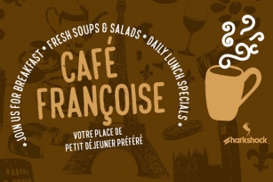 Café Françoise Font Download