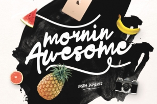 Mornin Awesome Font Download