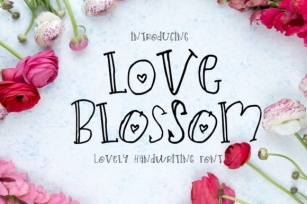 Love Blossom Font Download