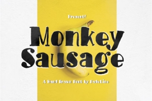 Monkey Sausage Font Download
