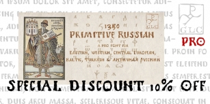 1350 Primitive Russian Font Download