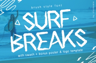 Surf Breaks Font Download