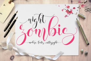 Zombis Night Font Download