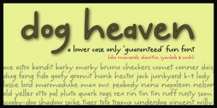 Dog Heaven Font Download