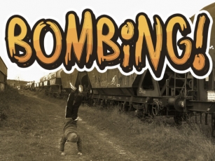 Bombing Font Download
