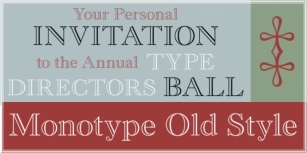 Monotype Old Style Font Download