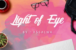 Light of Eye Font Download