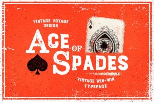Ace of Spades Font Download