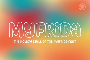 Myfrida Hollow Font Download