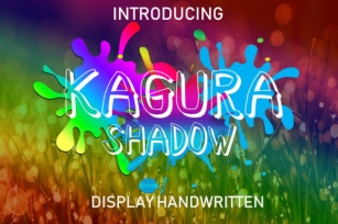 Kagura Shadow Font Download