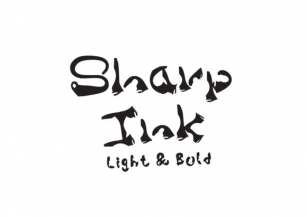 Sharp Ink Font Download