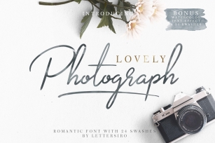Lovely Photograph Font Download