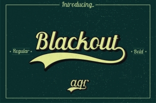 Blackout Font Download