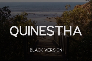 Quinestha Black Font Download