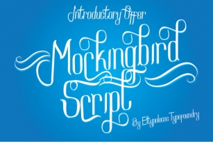 Mockingbird Script Font Download