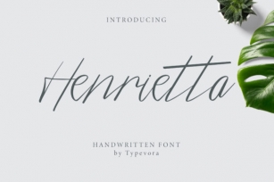 Henrietta Font Download