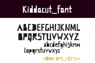 Kiddocut Font Download