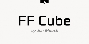 FF Cube Font Download