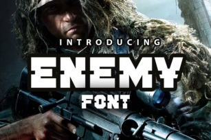 Enemy Font Download