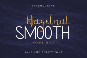 Hazelnut Smooth Duo Font Download