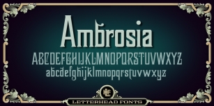 LHF Ambrosia Font Download