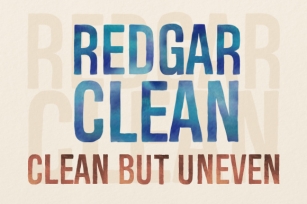 Redgar Clean Font Download