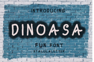 Dinoasa Font Download