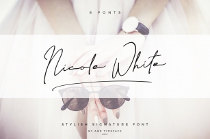 Nicole White Font Download