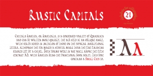 Cal Rustic Capitals Font Download
