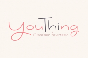 Youthing October Fourteen Font Download