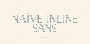 Naive Inline Sans Font Download