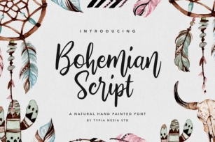 Bohemian Script Font Download