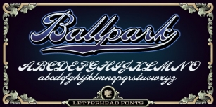 LHF Ballpark Script Font Download