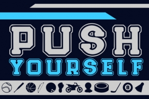Push Yourself Font Download