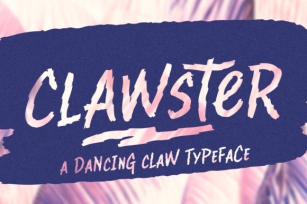 Clawster Font Download